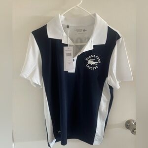 Miami Open 2024 La Coste dri fit shirt